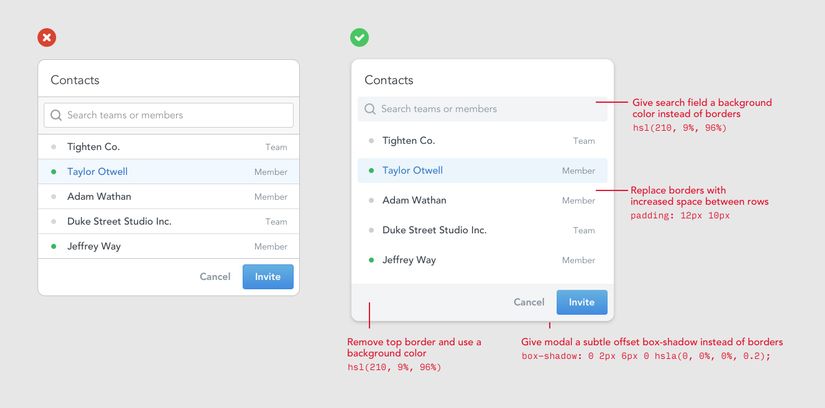 Refactoring UI