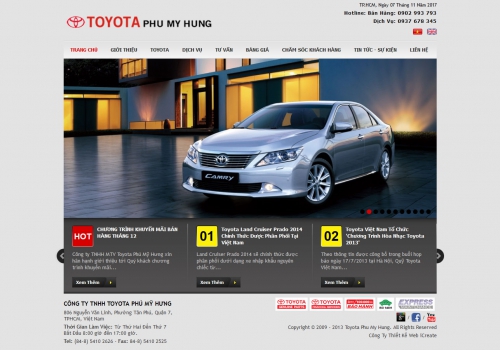 Địa Lý Toyota Phú Mỹ Hưng